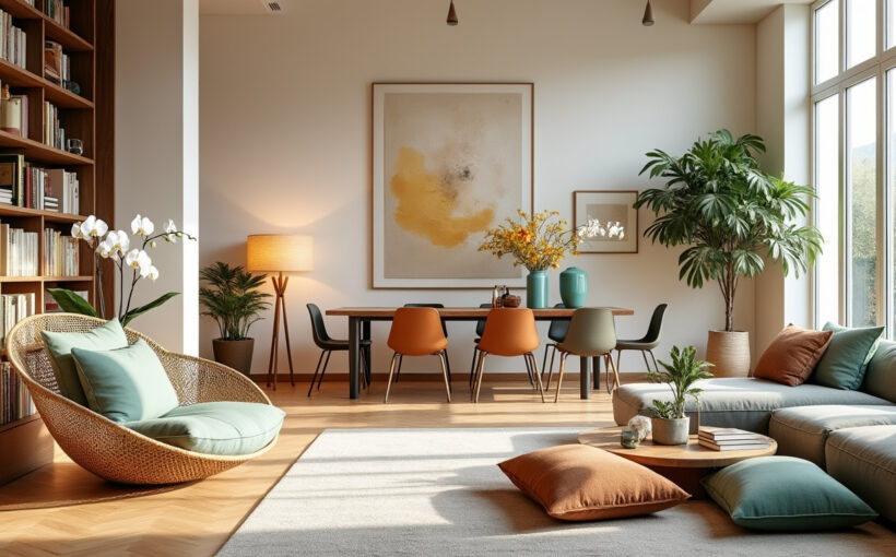 découvrez comment l'art du zoning permet de diviser vos espaces de vie sans utiliser de cloisonnement. apprenez des astuces pratiques pour créer une harmonie dans votre intérieur tout en favorisant les échanges et la convivialité. transformez votre maison en un lieu de vie équilibré et agréable!